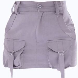 PrettyLittleThing Y2K Cargo Mini Skirt